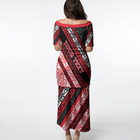 Personalised Aotearoa Te Arawa Puletasi New Zealand Maori Tribal Fern Pattern DT05 - Polynesian Pride