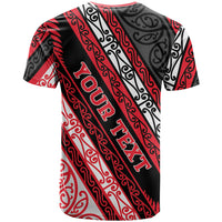 Personalised Aotearoa Te Arawa T Shirt New Zealand Maori Tribal Fern Pattern
