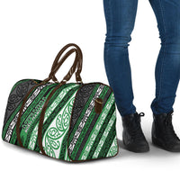 Aotearoa Ngati Maniapoto Travel Bag New Zealand Maori Tribal Fern Pattern