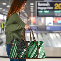 Aotearoa Ngati Maniapoto Travel Bag New Zealand Maori Tribal Fern Pattern