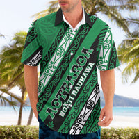 Personalised Aotearoa Ngati Raukawa Hawaiian Shirt New Zealand Maori Tribal Fern Pattern DT05 - Polynesian Pride