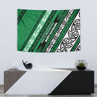 Aotearoa Ngati Raukawa Tapestry New Zealand Maori Tribal Fern Pattern