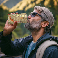 Beige Palaka Hawaiian And Japanese 4 in 1 Can Cooler Tumbler Sakura Lei With Koi Fish - Polynesian Pride