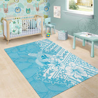 Hawaii Kanaka Maoli Area Rug Polynesian Turtle Tattoo