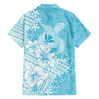 Hawaii Kanaka Maoli Family Matching Summer Maxi Dress and Hawaiian Shirt Polynesian Turtle Tattoo