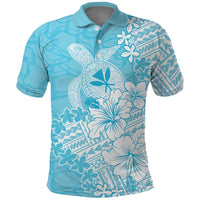 Hawaii Kanaka Maoli Polo Shirt Polynesian Turtle Tattoo