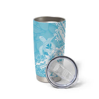 Hawaii Kanaka Maoli Tumbler Cup Polynesian Turtle Tattoo