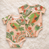 Hawaii Papaya Baby Onesie Cute Cosplay Humuhumu Fish Plumeria Waves