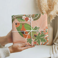 Hawaii Papaya Wrapping Paper Cute Cosplay Humuhumu Fish Plumeria Waves DT05 - Polynesian Pride