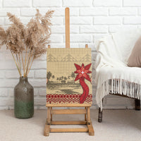 Tonga Language Week Canvas Wall Art Tribal Cross Ngatu Floral Pattern DT05 - Polynesian Pride