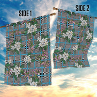 Blue Binakol Motifs With Jasminum Sambac Garden Flag Mabuhay Philippines Festival DT05 - Polynesian Pride