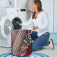 Maori Language Week Laundry Basket Ake Ake Ake Tribal Patterns