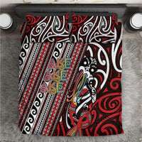 Maori Language Week Bedding Set Ake Ake Ake Tribal Patterns