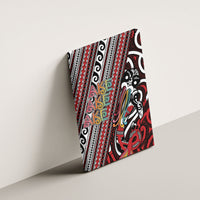 Maori Language Week Canvas Wall Art Ake Ake Ake Tribal Patterns