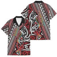 Personalised Maori Language Week Family Matching Long Sleeve Bodycon Dress and Hawaiian Shirt Ake Ake Ake Tribal Patterns