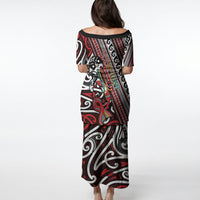 Personalised Maori Language Week Puletasi Ake Ake Ake Tribal Patterns