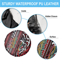 Maori Language Week Spare Tire Cover Ake Ake Ake Tribal Patterns