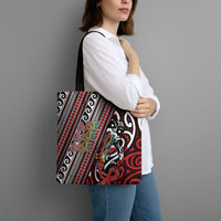 Maori Language Week Tote Bag Ake Ake Ake Tribal Patterns