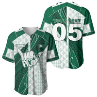 Custom Hawaii Volleyball Baseball Jersey Shaka Aloha Hand DT05 - Polynesian Pride