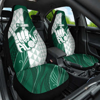 Hawaii Volleyball Car Seat Cover Shaka Aloha Hand DT05 One Size Green - Polynesian Pride