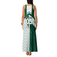 Custom Hawaii Volleyball Family Matching Tank Maxi Dress and Hawaiian Shirt Shaka Aloha Hand