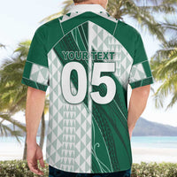 Custom Hawaii Volleyball Hawaiian Shirt Shaka Aloha Hand