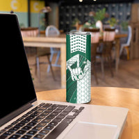 Custom Hawaii Volleyball Skinny Tumbler Shaka Aloha Hand DT05 - Polynesian Pride