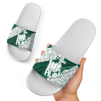 Hawaii Volleyball Slide Sandals Shaka Aloha Hand DT05 - Polynesian Pride