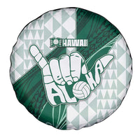 Hawaii Volleyball Spare Tire Cover Shaka Aloha Hand DT05 - Polynesian Pride
