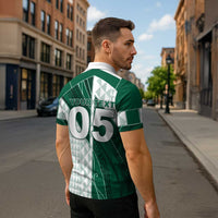 Custom Hawaii Volleyball Zipper Polo Shirt Shaka Aloha Hand DT05 - Polynesian Pride