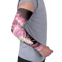 Piko Hawaiian Arm Sleeves Pink Galaxy Spiral Plumeria Tribal Patterns