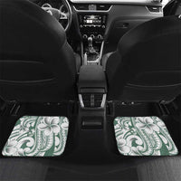 Aloha Hawaii Shaka Car Mats Hang Loose Mint Version - Polynesian Pride