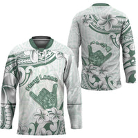 Aloha Hawaii Shaka Hockey Jersey Hang Loose Mint Version DT05 - Polynesian Pride