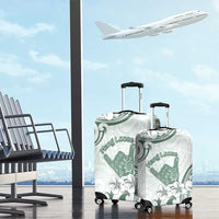 Aloha Hawaii Shaka Luggage Cover Hang Loose Mint Version - Polynesian Pride