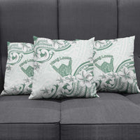 Aloha Hawaii Shaka Pillow Cover Hang Loose Mint Version - Polynesian Pride