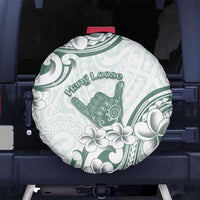 Aloha Hawaii Shaka Spare Tire Cover Hang Loose Mint Version - Polynesian Pride