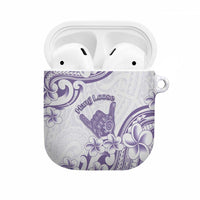 Aloha Hawaii Shaka AirPods Case Hang Loose Purple Version DT05 Purple - Polynesian Pride