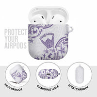 Aloha Hawaii Shaka AirPods Case Hang Loose Purple Version DT05 - Polynesian Pride