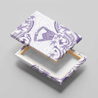 Aloha Hawaii Shaka Canvas Wall Art Hang Loose Purple Version - Polynesian Pride