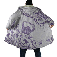 Aloha Hawaii Shaka Cloak Hang Loose Purple Version - Polynesian Pride