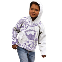 Aloha Hawaii Shaka Kid Hoodie Hang Loose Purple Version - Polynesian Pride