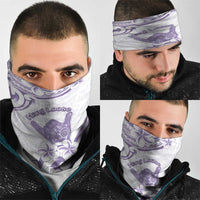 Aloha Hawaii Shaka Neck Gaiter Hang Loose Purple Version - Polynesian Pride