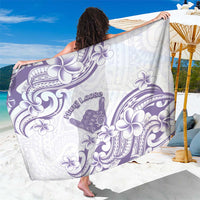 Aloha Hawaii Shaka Sarong Hang Loose Purple Version - Polynesian Pride