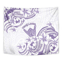 Aloha Hawaii Shaka Tapestry Hang Loose Purple Version - Polynesian Pride