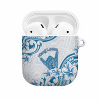 Aloha Hawaii Shaka AirPods Case Hang Loose Blue Version DT05 Blue - Polynesian Pride