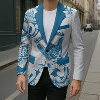 Aloha Hawaii Shaka Blazer Hang Loose Blue Version - Polynesian Pride
