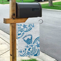 Aloha Hawaii Shaka Garden Flag Hang Loose Blue Version - Polynesian Pride