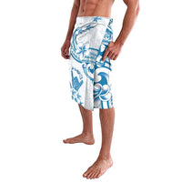 Aloha Hawaii Shaka Lavalava Hang Loose Blue Version - Polynesian Pride