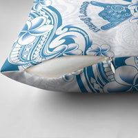 Aloha Hawaii Shaka Pillow Cover Hang Loose Blue Version - Polynesian Pride