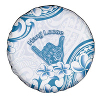 Aloha Hawaii Shaka Spare Tire Cover Hang Loose Blue Version - Polynesian Pride